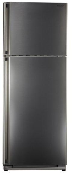 Sharp SJ-48C(ST) Refrigerator 2 Door- 340 Litre, Stainless Color