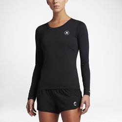 Hurley Quick Dry Icon Women's Surf Top - Black