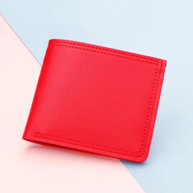 Fashion Women Small Wallet Credit Multi-Card Holders Package PU Function Zipper Ultra-Thin Organizer Case Coin Purse