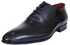 Eurocollections Black Mens Official Buffalo Leather laced Shoes