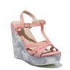 Top Moda Simply Chic Wedge Sandals size:7 Multi Colour