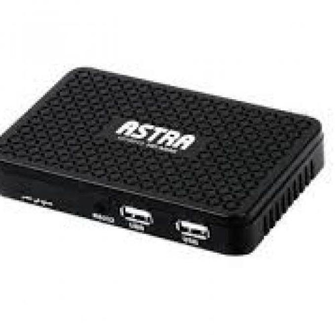 Astra 10800U HD Mini Satellite Receiver - Black