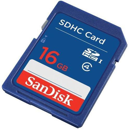 SanDisk 16GB Memory Card Class 4 SDHC Camera
