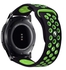 Replacement Silicone Sport Strap 22mm For Huawei GT2e Smart Watch - Black/Green