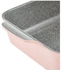 Neoflam - ovenware small rectangular osm - pink marble