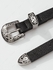 Gothic PU Leather Buckle Choker Necklace