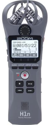 Zoom H1n 2-input / 2-track Portable Handy Recorder With Onboard X/y Microphone (gray)