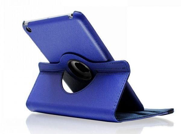 Apple iPad Mini 360 Rotating PU Leather Case Cover With Stand