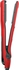 Rush Brush مكواة فرد الشعر من راش براش، مكواة البخار X5 Pro، ألواح تيتانيوم، تقنية النانو، حتى 230 درجة مئوية - احمر - RB-X5PRO-Red