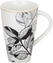 Get Lotus Dream Porcelain Mug Set, 4 Pieces - Black with best offers | Raneen.com