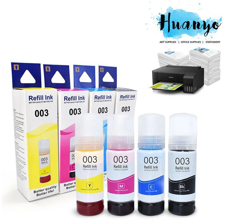 Epson 003 Printer Ink Refill Compatible 70ml (C, M ,Y, BK )
