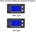 LCD Digital Voltmeter Medium Portable Battery Voltage Equipment Industrial Tool DC 10-100V((10-100V) Blue)