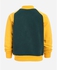 Evo Boys Bi-Tone Zipped Sweatshirt - Green & Yellow