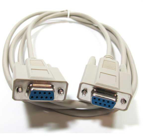 RS232 Cable ‫(9pin Serial Cable) Female/Female Cross
