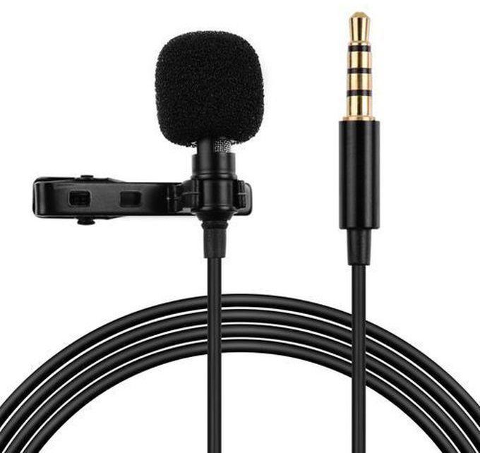 Microphone Professional Lavalier Lapel Microphone Omnidirectional Condenser Mic For IPhone Android Smartphone,Recording Mic For Youtube,Interview,Video,10ft