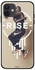 Rise Printed Case Cover -for Apple iPhone 12 mini Brown/Black/White Brown/Black/White