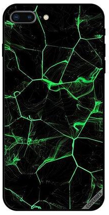 Protective Case Cover For Apple iPhone 7 Plus Green/Black