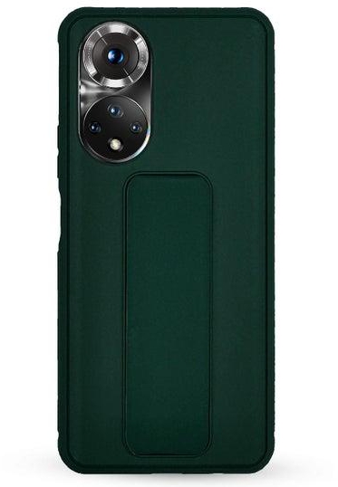 3-in-1 Magnetic Wrist Strap Hand Grip with Stand Case Cover for Honor 50 Green