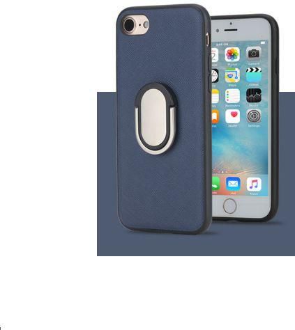 ROCK RING HOLDER CASE M1 FOR IPHONE 7 BLUE