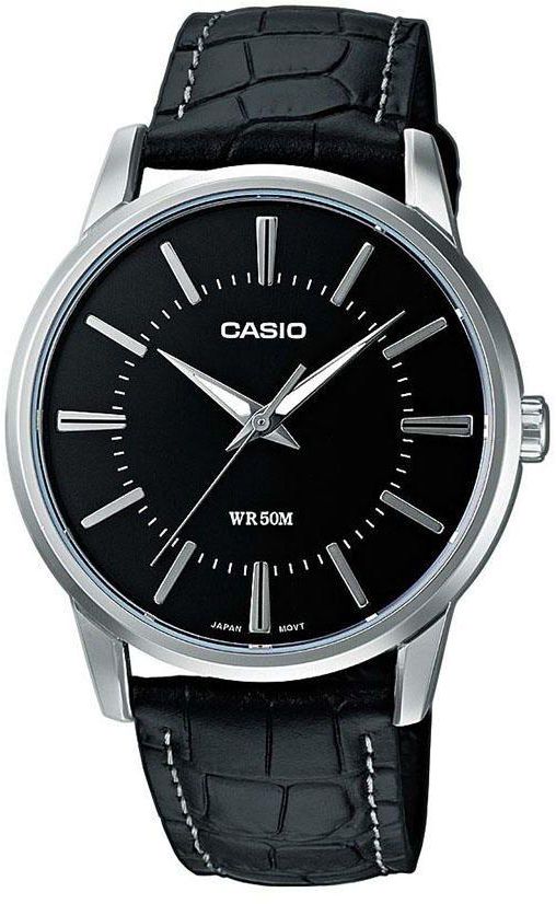 Casio LTP-1303L-1A Leather Watch - Black