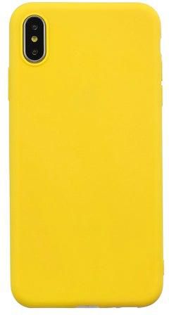 غطاء حماية واقٍ لهاتف أبل آيفون XR أصفر