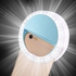 Mobile Phone Lip Automati Flash Selfie Flashlight Amera Flashlight-blue-Battery