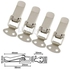 Universal 1/4/10 Set Stainless Spring Draw Toggle Latch Catch Cases Boxes Chest Cabinet