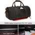 ZHYOL Leather Duffel Bag for Men Vintage Full Grain Leather Travel Duffle Bag with Shoes Compartment Leather Overnight Weekender Bags Sports Gym Shoulder Bag