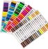Double Brush Crayons, 72 Color, Fine Line Markers Brush Tip Drawing Pen (72)