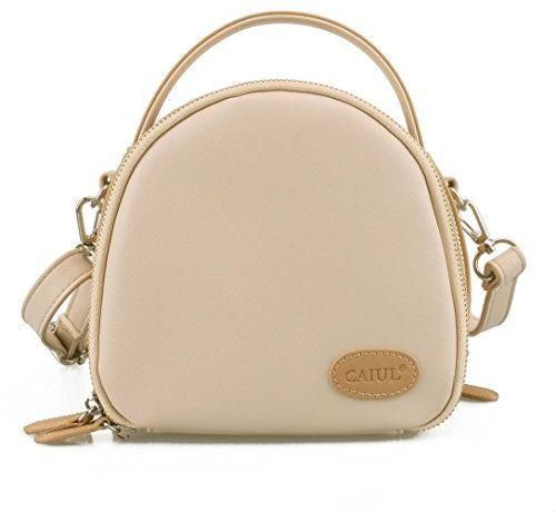 Caiul Universal Carry Case Bag For Instax Mini 8 70 7s 25 50s 90 Camera - Beige