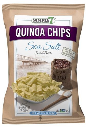 Simply 7 Quinoa Chips Sea Salt - 99 g