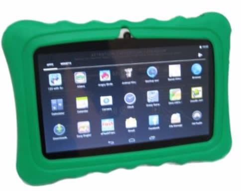 Educational And Learning Tablet For Kids - Pre Installed Apps, Rhymes, Cartoon And Games - Green