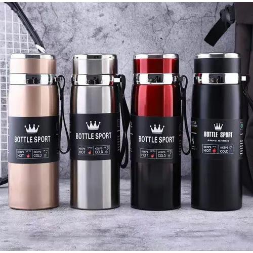 OFFER SPORT 800ml Stainless Steel Cold/Hot Flask Water Bottle As picture as picture Beige 800ML
