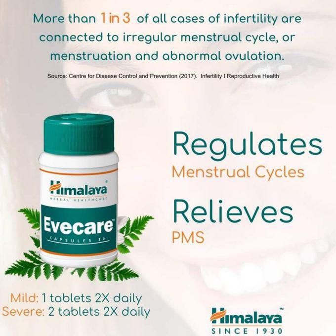 Himalaya Evecare PMS Relief Hormonal Balance For Women Ayurvedic