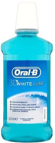 Oral-B 250 ml 3D White Luxe Mouthwash