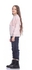 Ktk Pink Sweatshirt With Chest Details For Girls