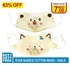 Star Babies Cotton Washable Mask Buy 1 Get 1 Free - Yellow