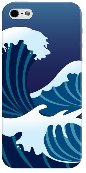 Stylizedd Premium Slim Snap Case Cover Matte Finish for Apple iPhone SE / 5 / 5S - Japanese Sea