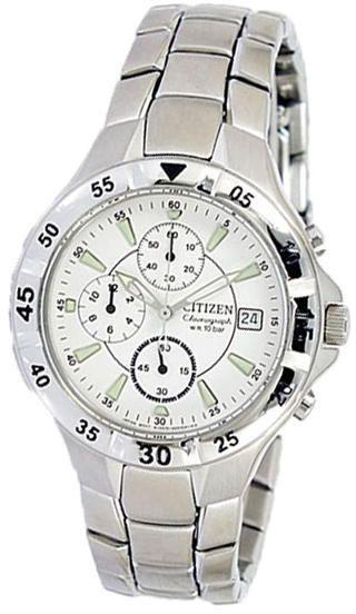 Citizen AN3330-51A Stainless Steel Watch - Silver