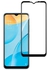 لاصقة حماية للشاشة من الزجاج المقوى لهاتف أوبو A15 شفاف/ أسود