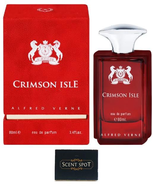 Alfred Verne  Crimson Isle (New in Box) 80ml Eau De Parfum Spray (Unisex)
