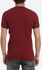 Men's Club Printed T-Shirt - Dark Red