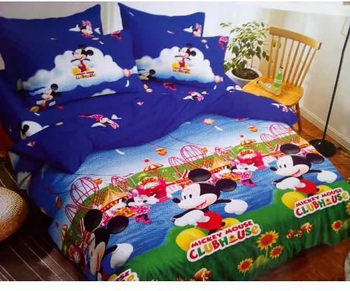 Mickey Mouse Club House Bedsheet With 2, Mickey Mouse Clubhouse Queen Bedding