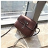 Duoya Women Messenger Bags Vintage Small Leather Handbag Casual Bag BW-Brown