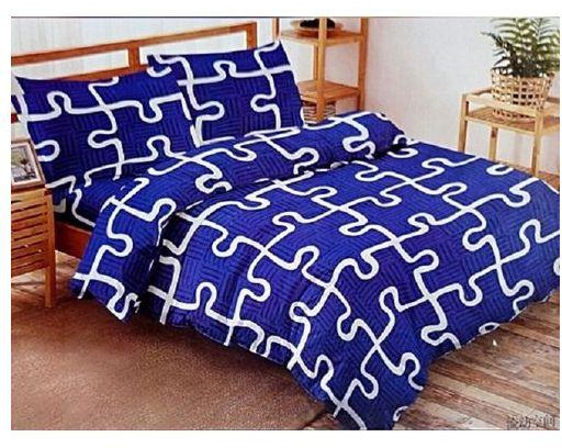 Multi color 1 Duvet 1 Bedsheet 2 Pillowcases 5*6