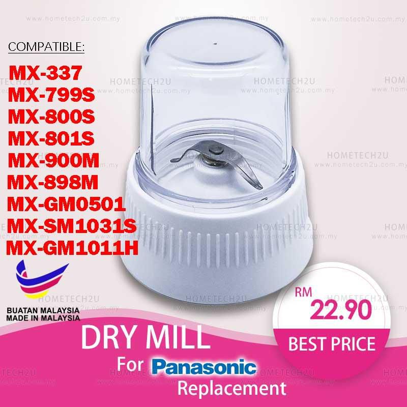 OEM Blender Jug Dry Mill Replacement for Panasonic, MX-GM1011H