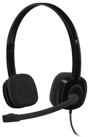 H151 Wired Stereo Headset Black