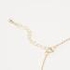 Sentiments Crystal Studded Arabic Letter Laam Pendant Necklace