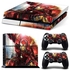 PS4 Sticker for Sony PlayStation 4 and 2 Controller Skins Stickers Iron Man