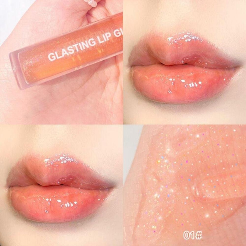 MAXFINE Glasting Lip Gloss Stick - 3.2G (4 Colors)
